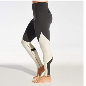 Calia Heather Onyx Velvet Pieced Legging XS